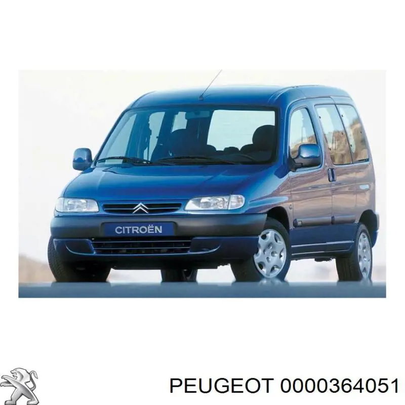 0000364051 Peugeot/Citroen rótula de suspensión inferior