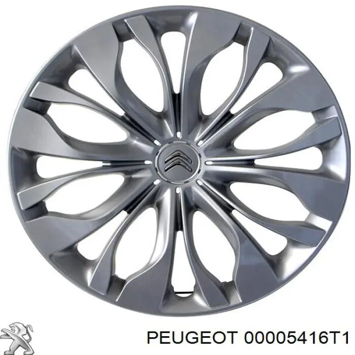 Tapacubos 00005416T1 Peugeot/Citroen