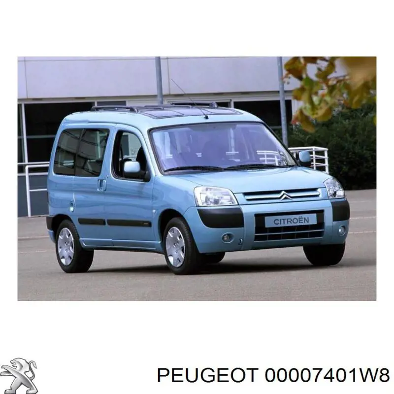 00007401W8 Peugeot/Citroen paragolpes delantero