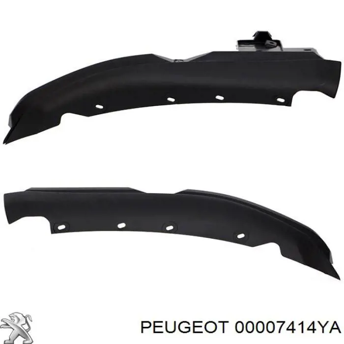 Alerón parachoques delantero Peugeot/Citroen 7414YA precio, desde 55,78 EUR