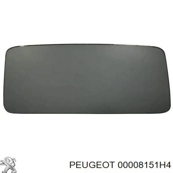 00008151H4 Peugeot/Citroen elemento para espejo retrovisor