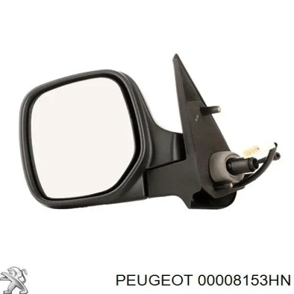 00008153HN Peugeot/Citroen espejo retrovisor izquierdo