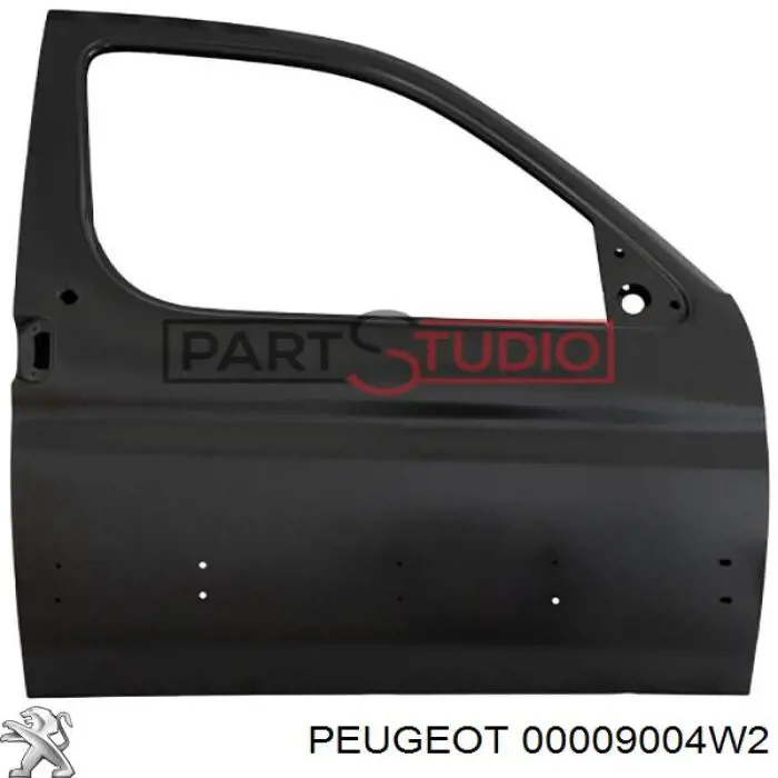 00009004W2 Peugeot/Citroen puerta delantera derecha