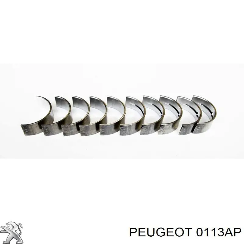 0113AP Peugeot/Citroen juego de cojinetes de cigüeñal, estándar, (std)