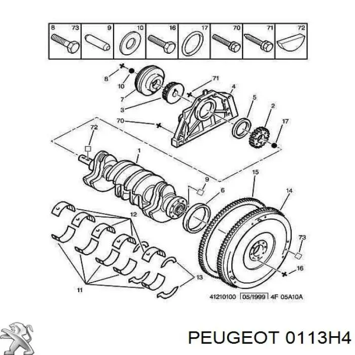 0113H4 Peugeot/Citroen