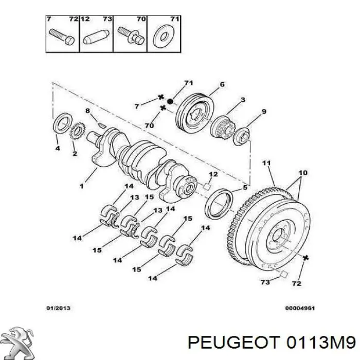 0113M9 Peugeot/Citroen