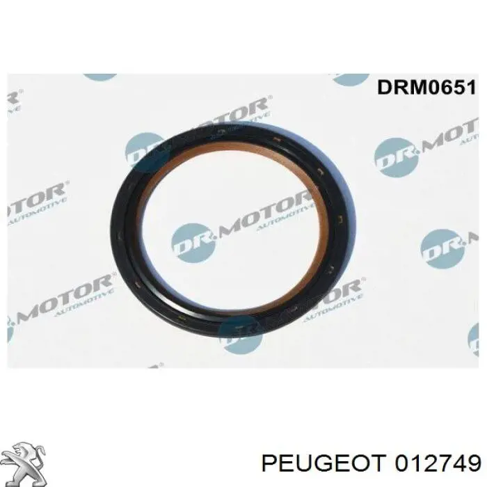012749 Peugeot/Citroen anillo retén, cigüeñal