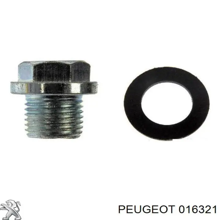 016321 Peugeot/Citroen tapón roscado, colector de aceite