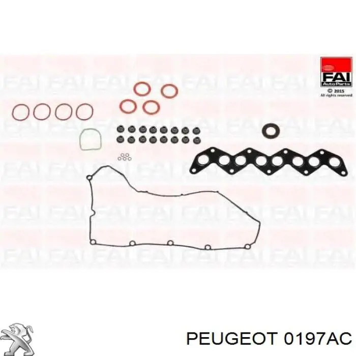 Kit completo de juntas Peugeot/Citroen 0197AC precio, desde 34,76 EUR