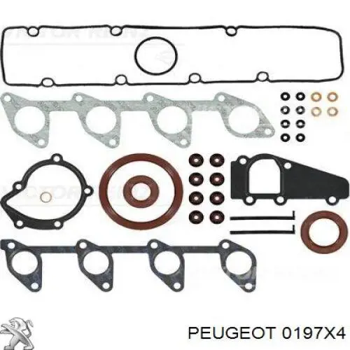 Kit completo de juntas del motor para Peugeot 406 (8E, F)