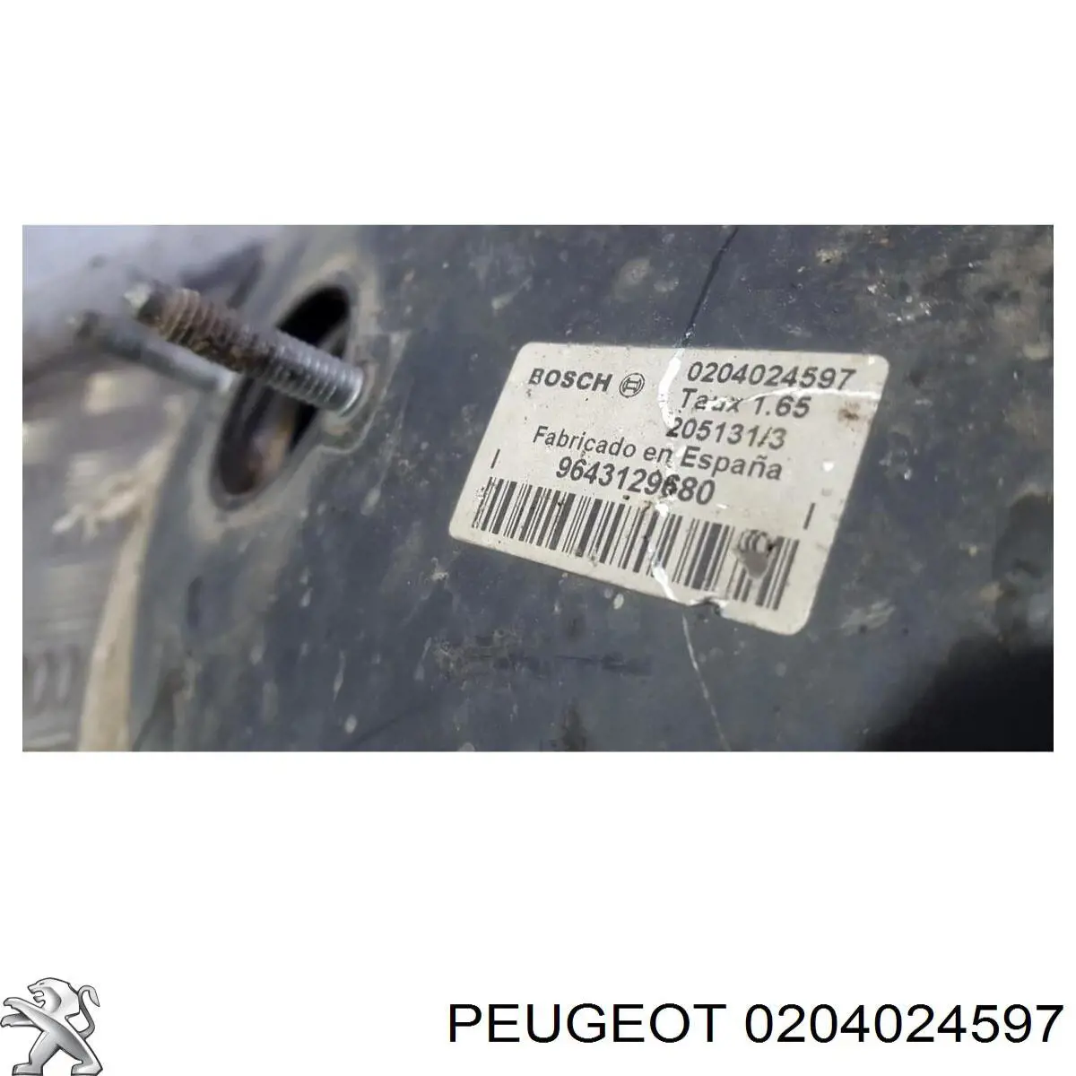 Comprar 0204024597 Peugeot/Citroen 