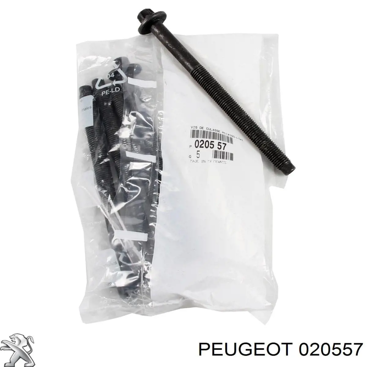 020557 Peugeot/Citroen tornillo de culata