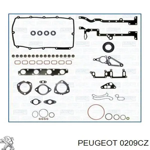 0209 CZ Peugeot/Citroen junta de culata
