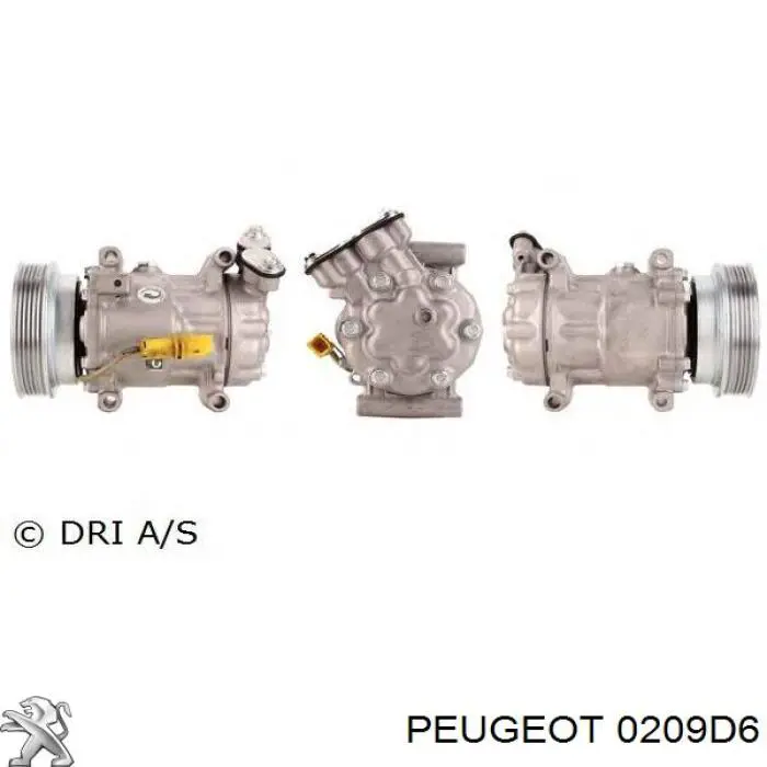 0209D6 Peugeot/Citroen junta de culata