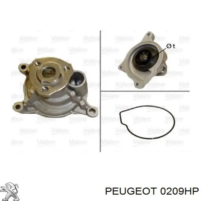 Empaque de culata Peugeot/Citroen 00000209HP