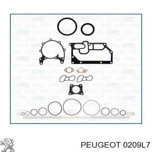 0209L7 Peugeot/Citroen junta de culata