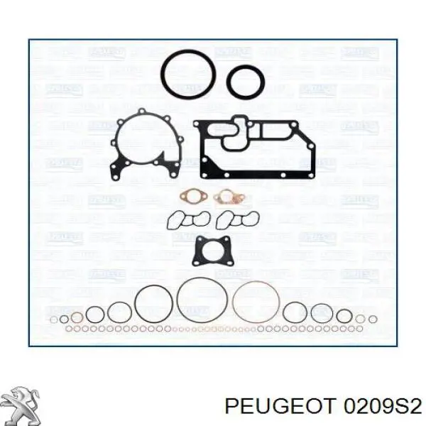 0209S2 Peugeot/Citroen junta de culata