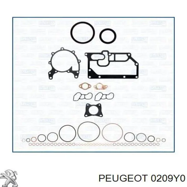 0209Y0 Peugeot/Citroen junta de culata