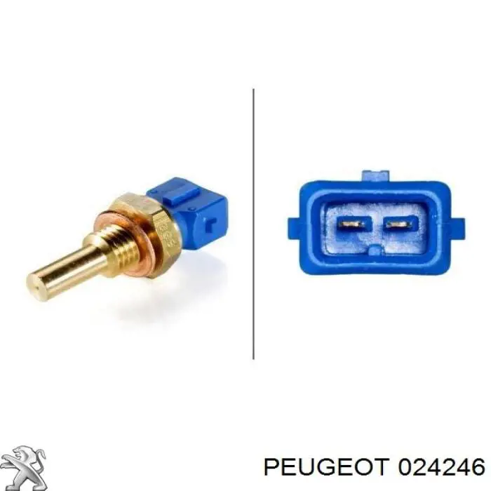 Sensor de temperatura del refrigerante Citroen Saxo S0, S1