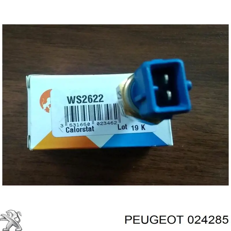 024285 Peugeot/Citroen sensor de temperatura del refrigerante