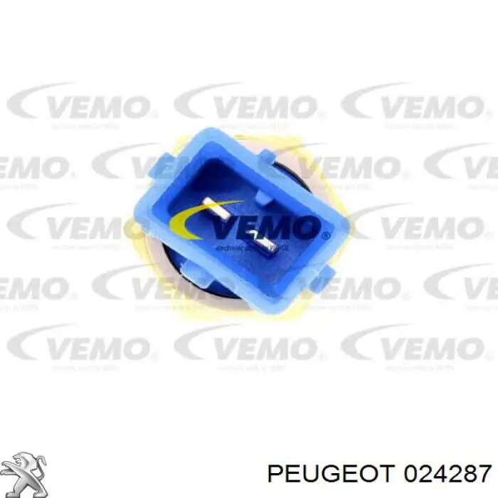 Espejo de retrovisor izquierdo 024287 Peugeot/Citroen