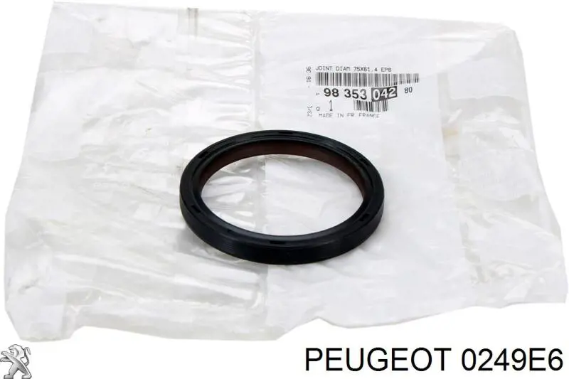 Junta de tapa de válvulas Peugeot/Citroen 0249E6
