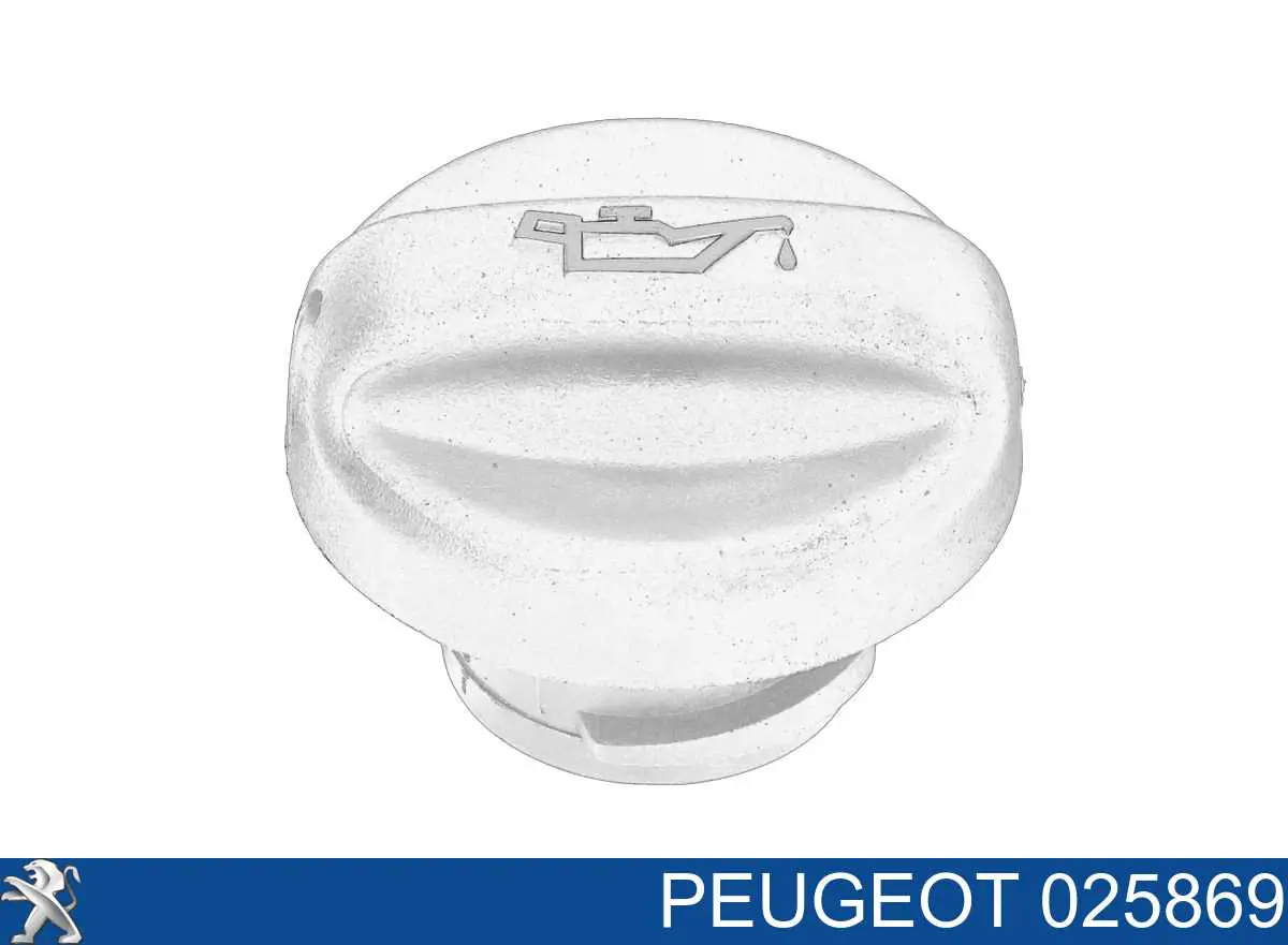 025869 Peugeot/Citroen Tapa, tubuladura de relleno de aceite