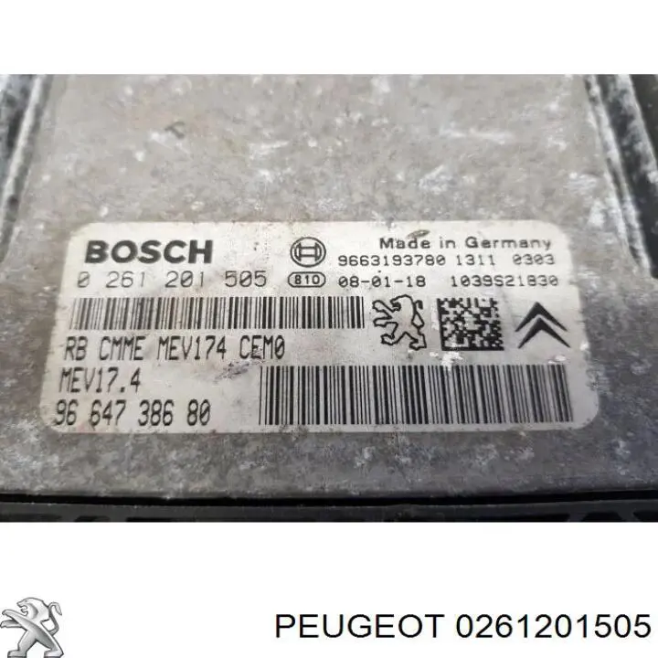 Comprar 1943KZ Peugeot/Citroen ECU