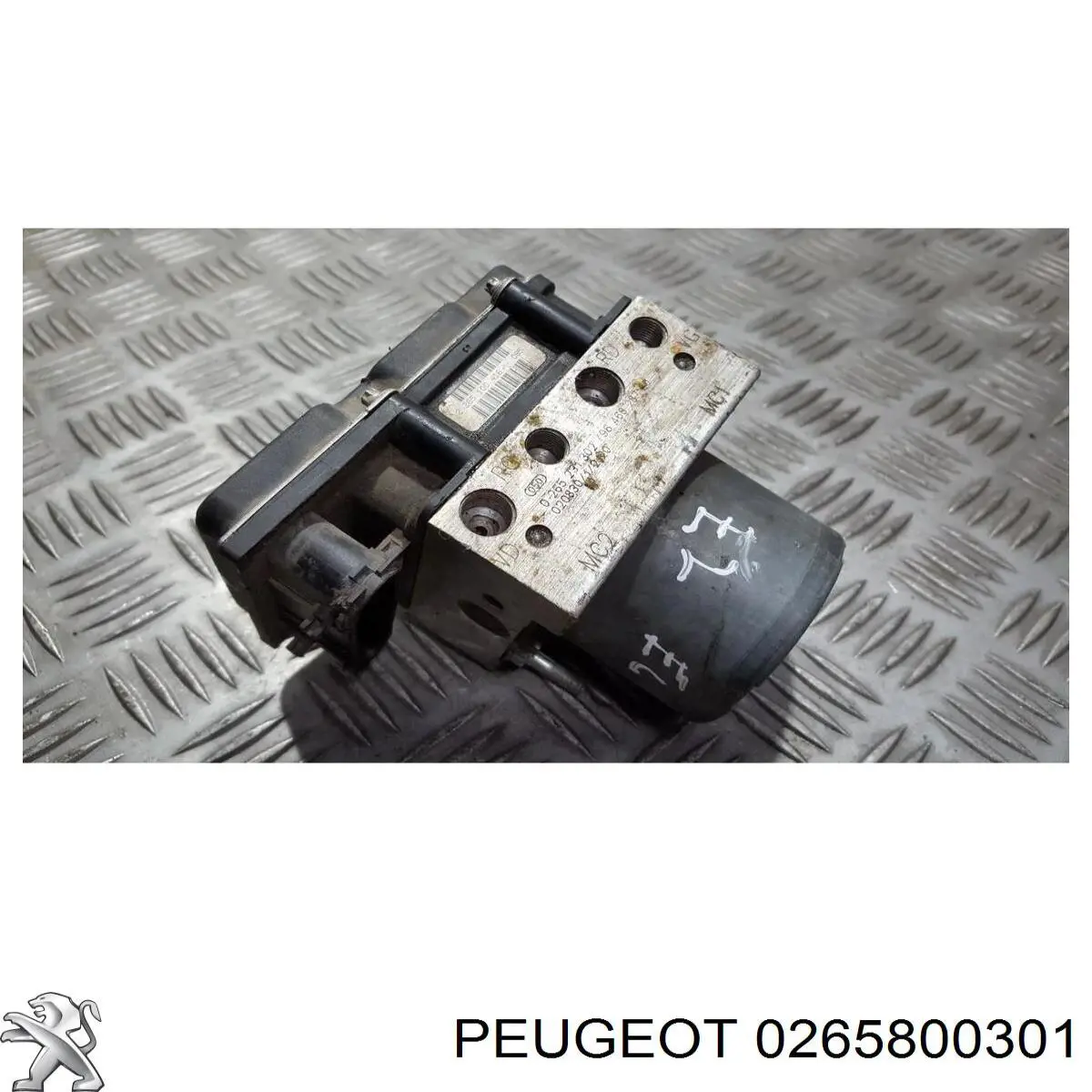 0265800301 Peugeot/Citroen Unidad de control ABS hidráulico