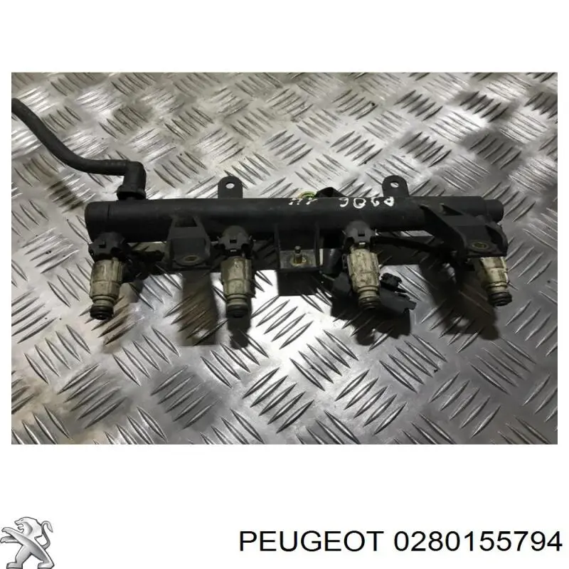 0 280 155 794 Peugeot/Citroen inyector de combustible