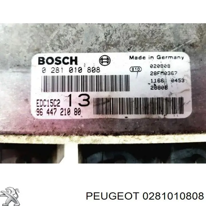 ECU 0281010808 Peugeot/Citroen