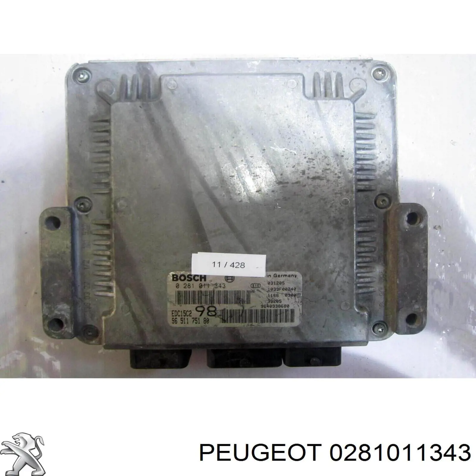 0281011343 Peugeot/Citroen Centralina Del Motor