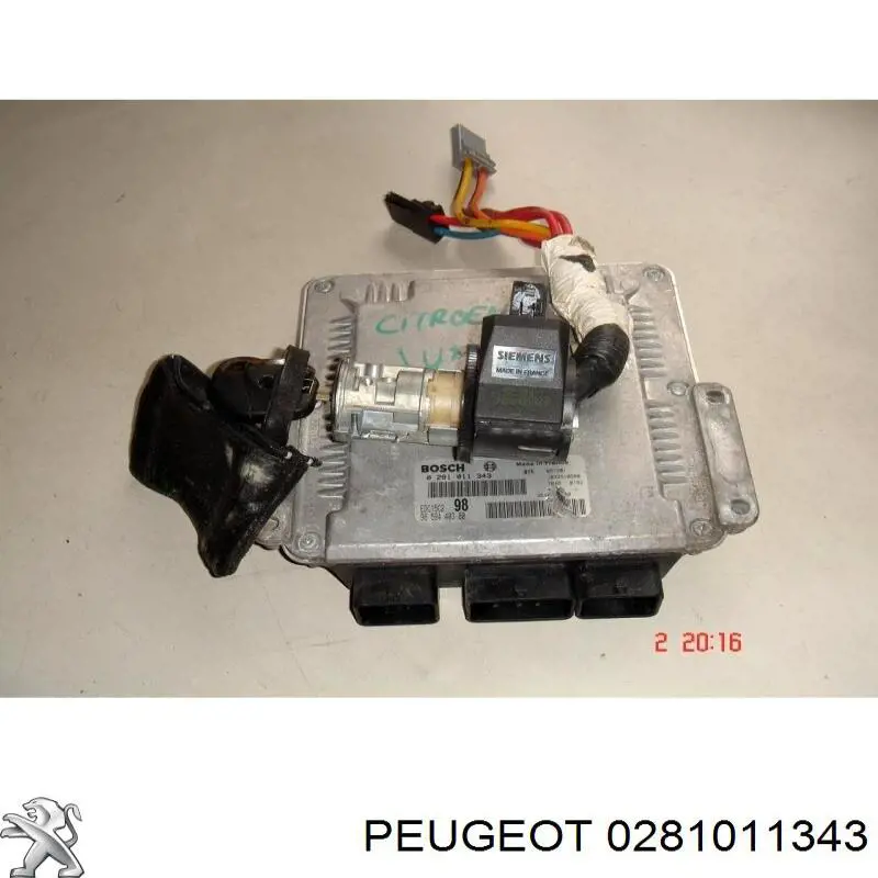 Comprar 0281011343 Peugeot/Citroen ECU