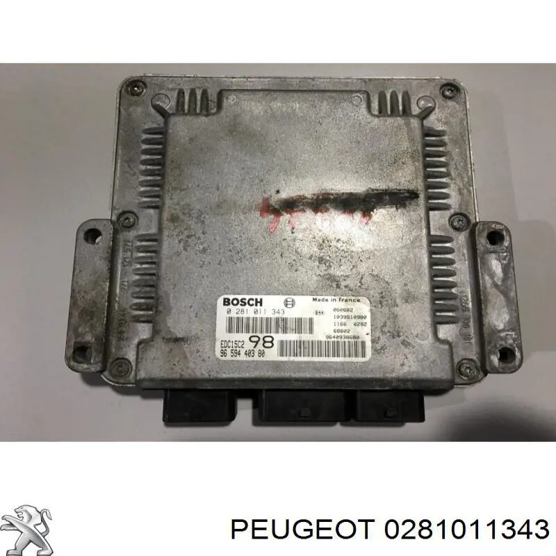 Unidad de control del motor  Peugeot/Citroen 0281011343 precio, desde 89,96 EUR