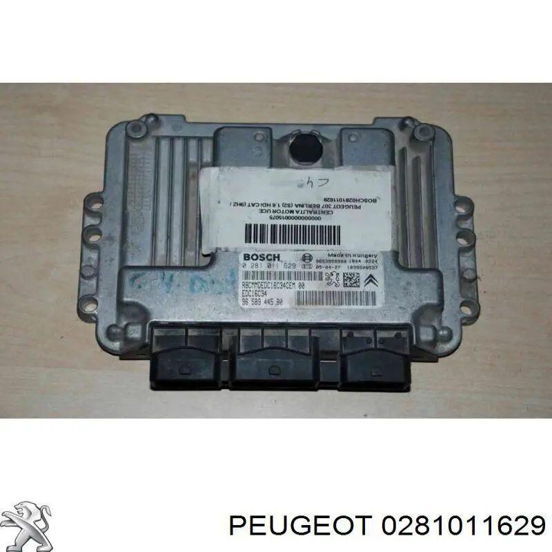 Centralina Del Motor / Modulo De control Del Motor (ecu) Peugeot Partner 1 (5F)