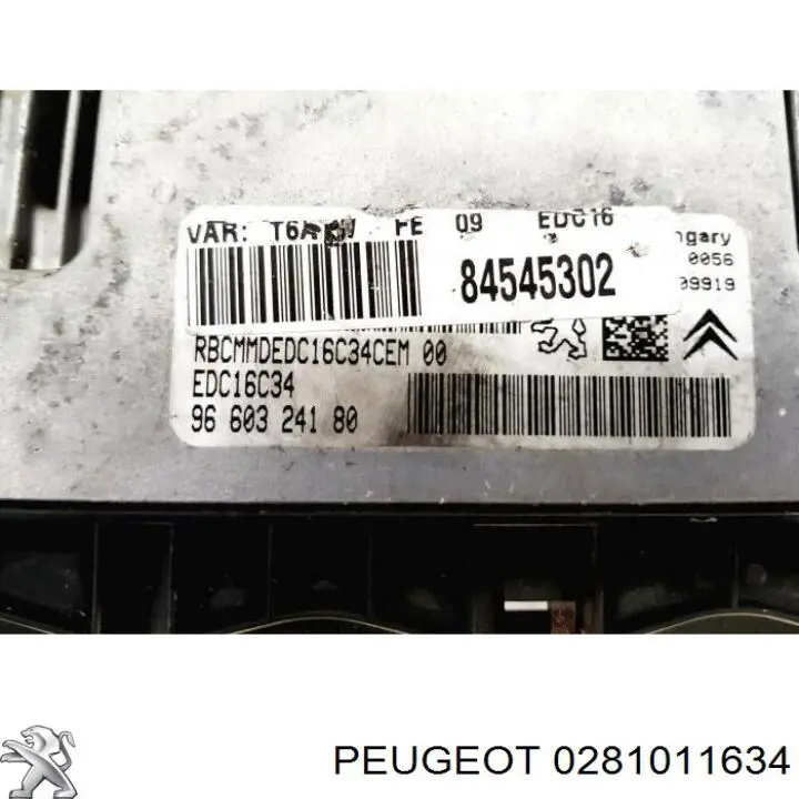 Unidad de control del motor  Peugeot/Citroen 1940CC precio, desde 34,85 EUR