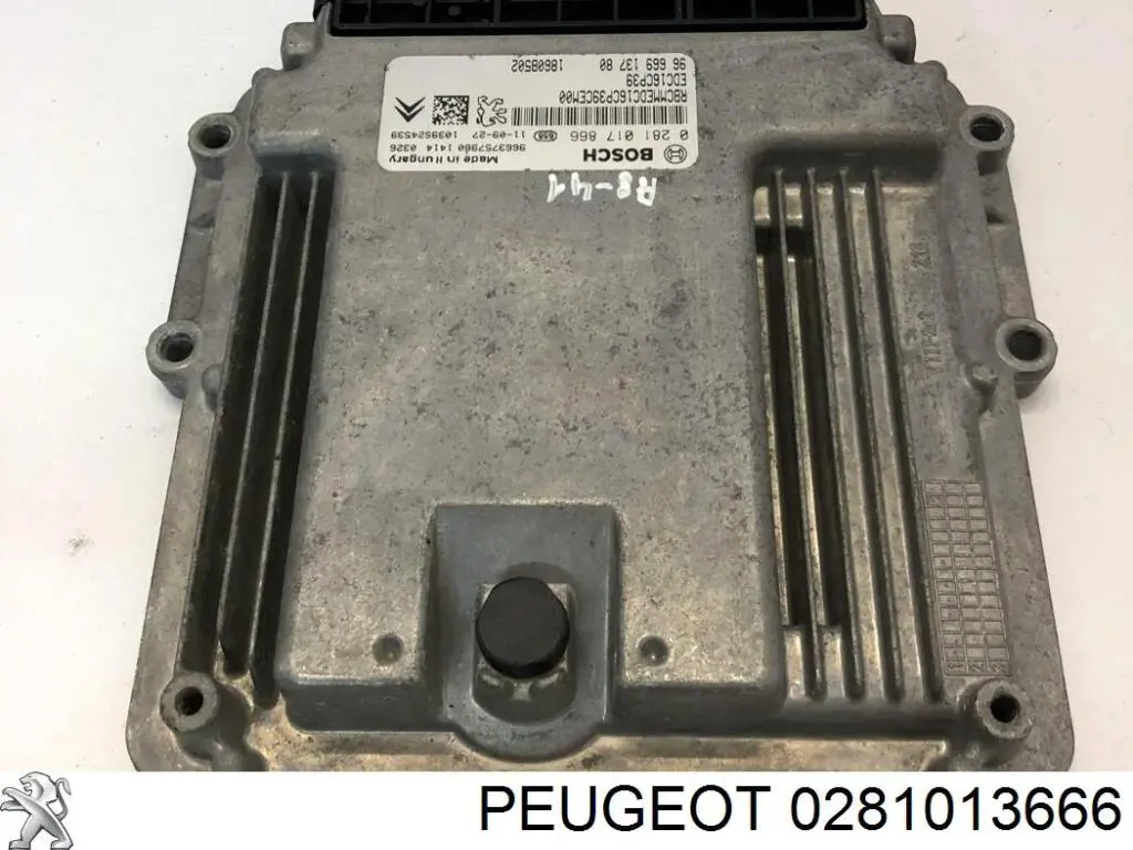 0281013666 Peugeot/Citroen Centralina Del Motor