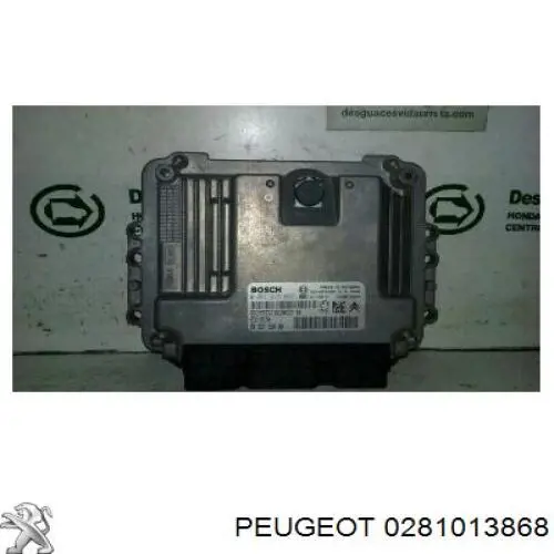 Módulo de control del motor Peugeot/Citroen 0281013868
