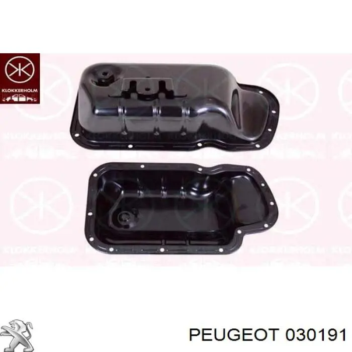 30191 Peugeot/Citroen cárter de aceite