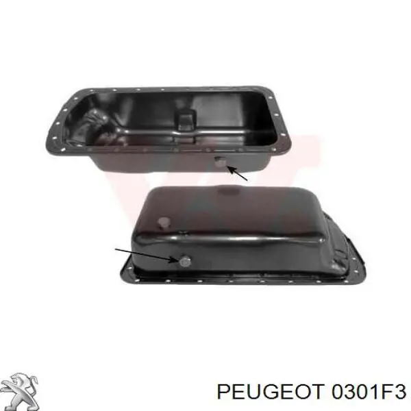 Cárter de aceite del motor Peugeot/Citroen 0301F3 precio, desde 50,23 EUR