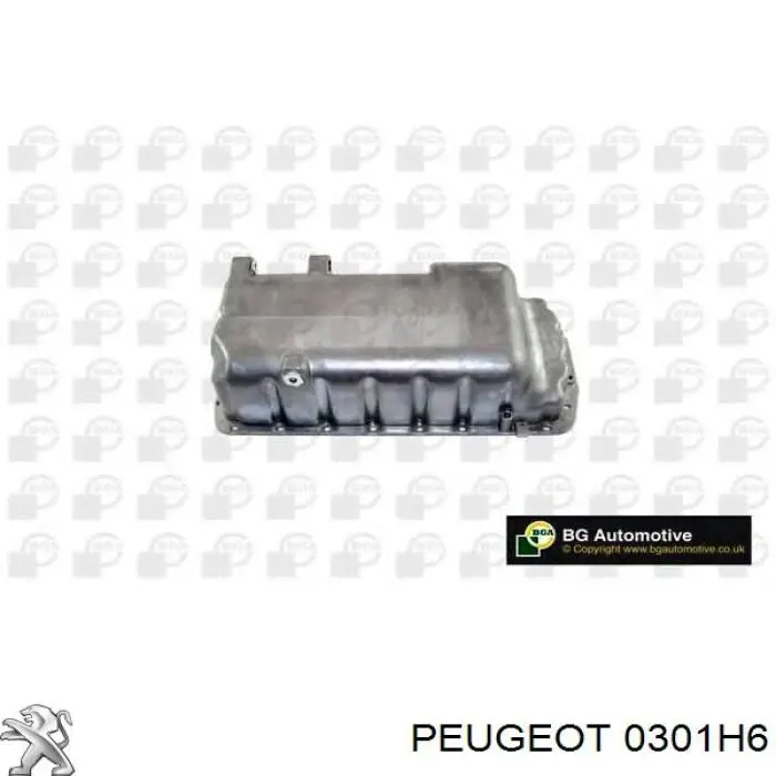 0301H6 Peugeot/Citroen cárter de aceite