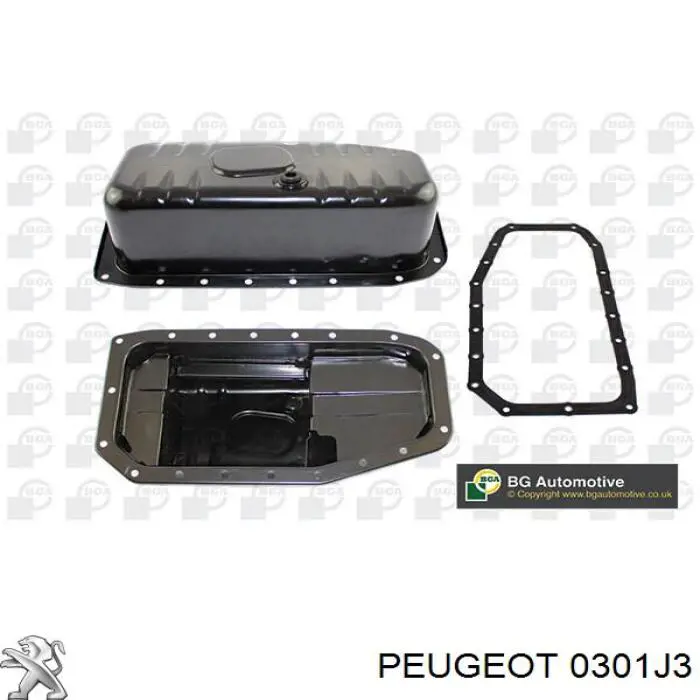 0301J3 Peugeot/Citroen cárter de aceite