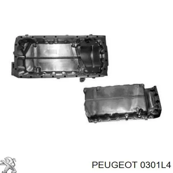 Cárter de aceite del motor Peugeot/Citroen 0301L4