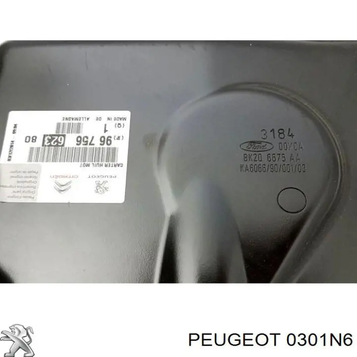 0301N6 Peugeot/Citroen cárter de aceite