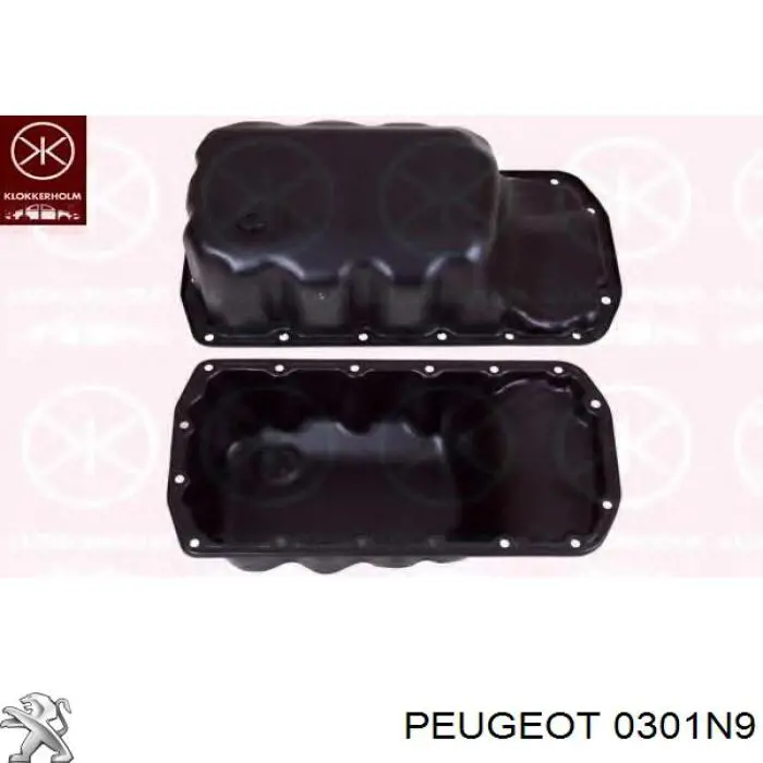Comprar 0301N9 Peugeot/Citroen Cárter de aceite del motor