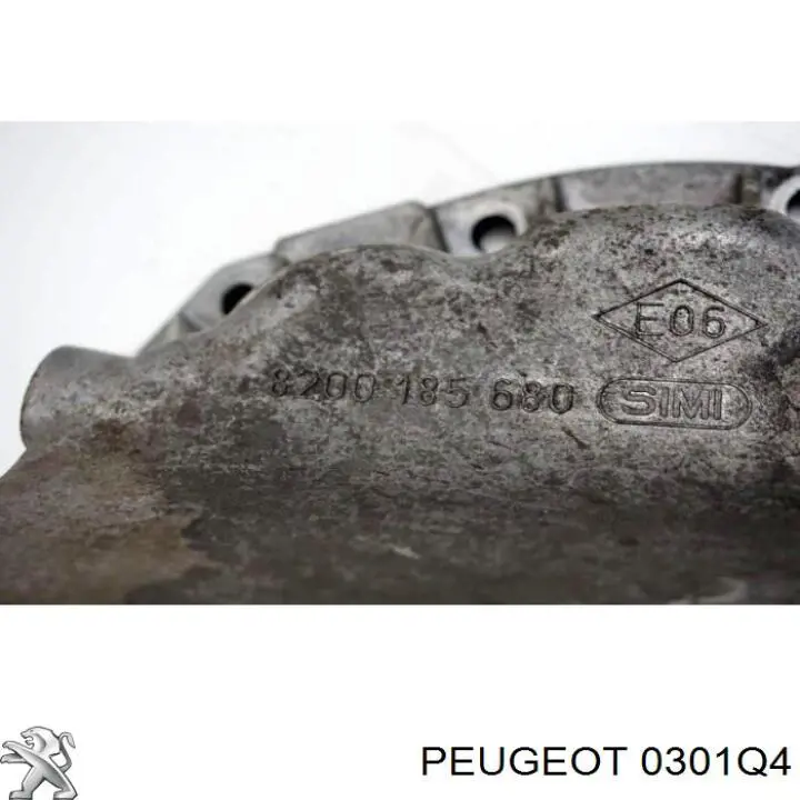 Cárter de aceite del motor Peugeot/Citroen 9681842080