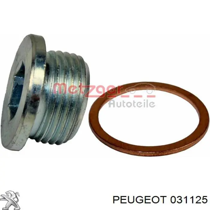 031125 Peugeot/Citroen tapón roscado, colector de aceite