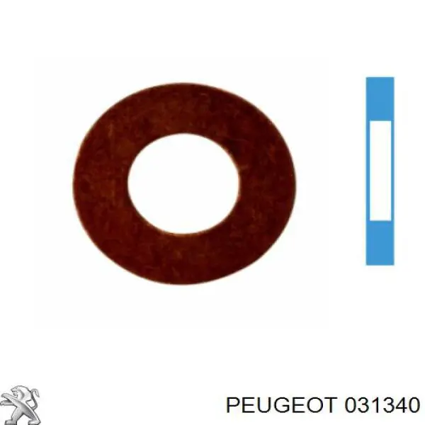 031340 Peugeot/Citroen junta, tapón roscado, colector de aceite
