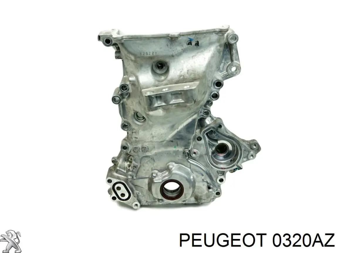 Cubierta motor delantera para Peugeot 3008 
