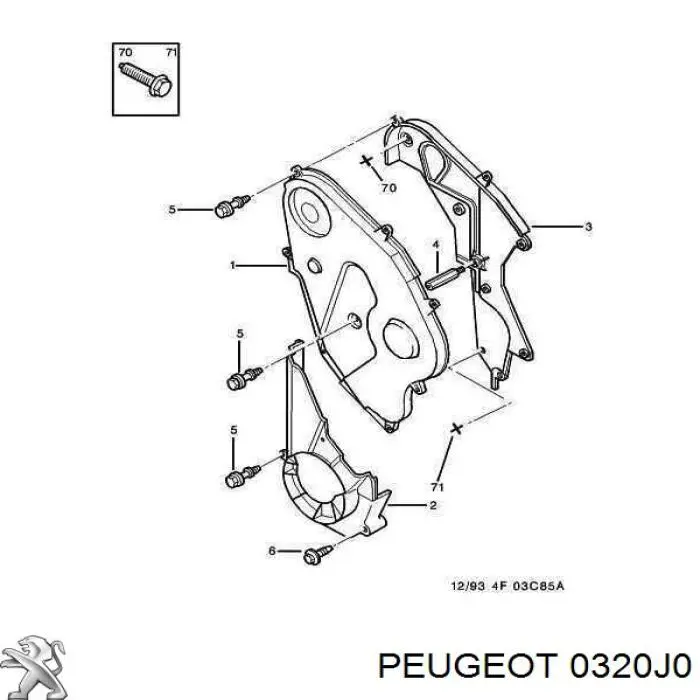 00000320J0 Peugeot/Citroen